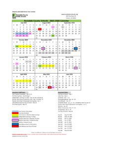 Rockdale County schools calendar 25-26