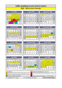 griffin spalding schools calendar