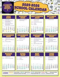 lexington county sc school district 3 calendar