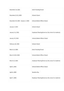 Duval county schools calendar 25-26