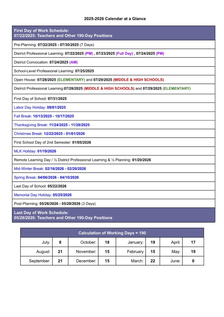 griffin spalding schools calendar