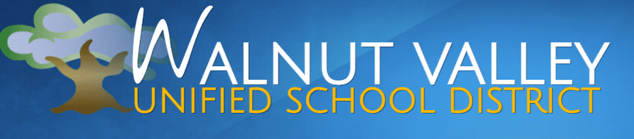 Walnut Valley Unified School District Calendar 25-26