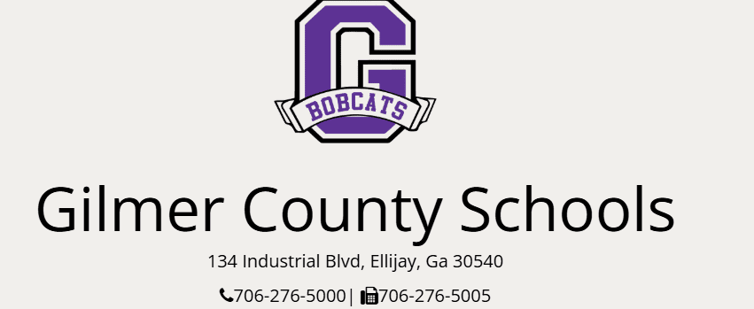 gilmer county schools calendar