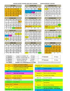Holmes County fl school calendar 25-26