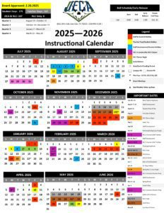 JUDSON ISD SCHOOLS CALENDAR 25-26 Early College