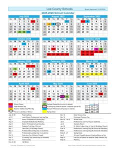 lee county al school calendar 25-26