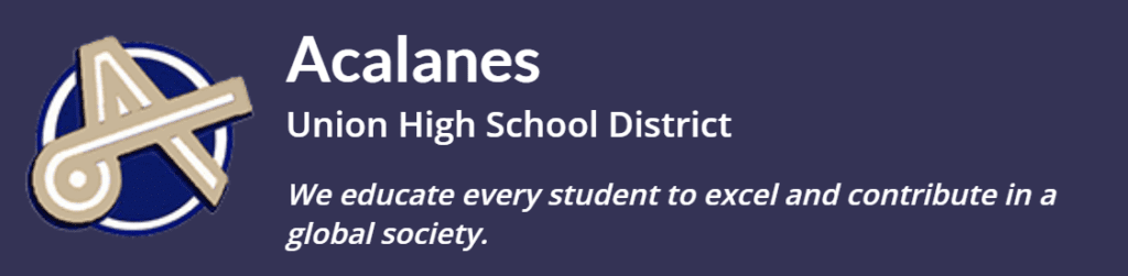 Acalanes Union High School District Calendar