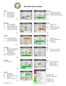 Somis Union Elementary School Calendar 25-26