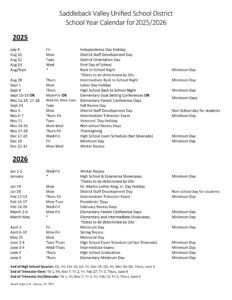 Saddleback Valley Unified School District
