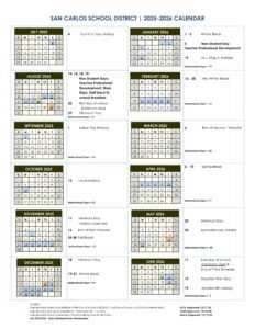 San Carlos School District 25-26