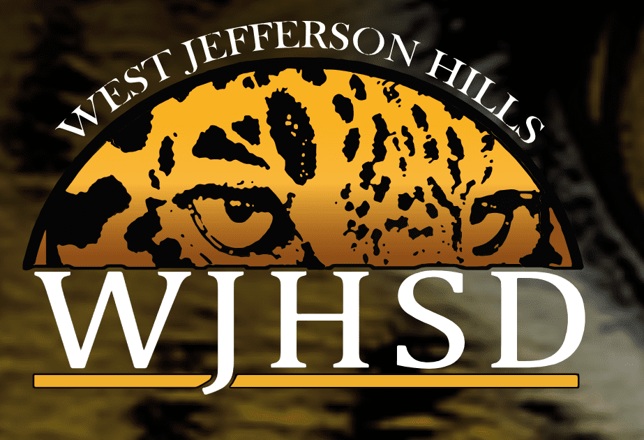 WEST JEFFERSON HILLS SCHOOL DISTRICT wjhsd PA Calendar 26-27 Updates Logo
