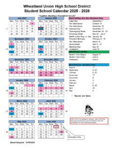 Wheatland Union High School District 25-26