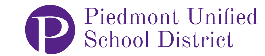 Piedmont Unified School District USD 26-27 Calendar[PDF] Logo