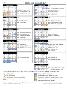CCSD93 SCHOOL CALENDAR