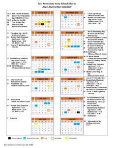 East Pennsboro Area School District Calendar