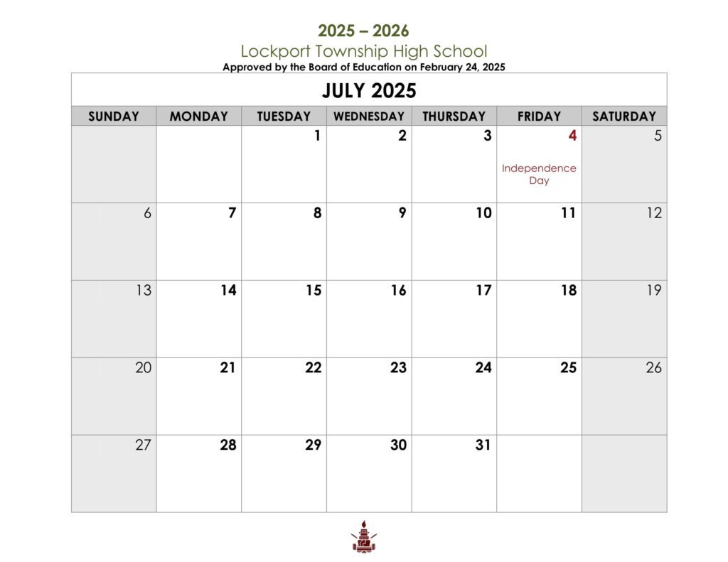 d205 calendar