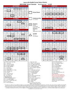 Jamesville-DeWitt Central School District calendar
