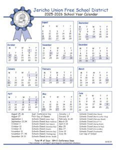 Jericho UFSD Calendar calendar