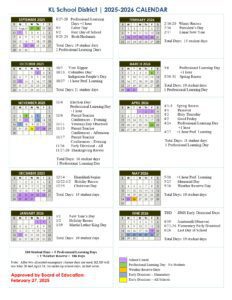 KLSD CALENDAR