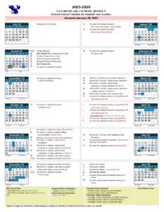 Nazareth Area School District Calendar