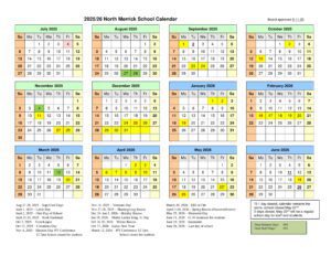 North Merrick School Calendar