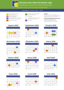 Round Lake Area RLAS calendar 25-26