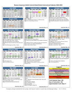Ravena-Coeymans-Selkirk Central School District calendar