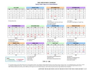 Rocky Point UFSD calendar