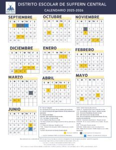 Suffern Central School District calendar