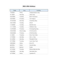 UNIONVILLE CHADDS FORD SCHOOL DISTRICT CALENDAR
