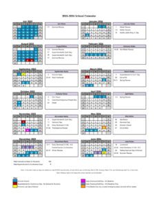 edgemont SCHOOL DISTRICT CALENDAR
