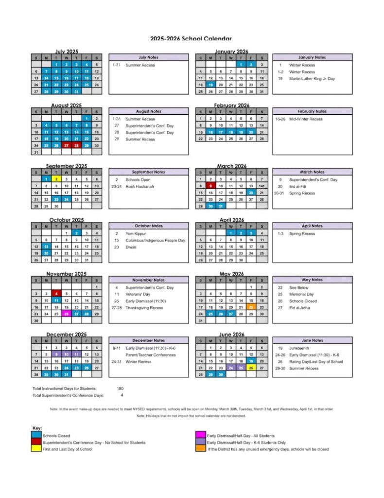 edgemont SCHOOL DISTRICT CALENDAR