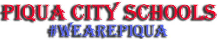 Piqua City Schools  Calendar 26/27 Updates Logo