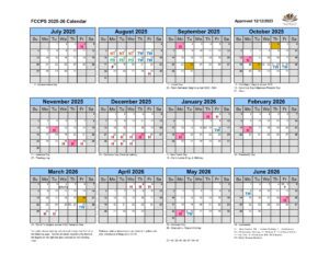 Falls Church City Public Schools Calendar