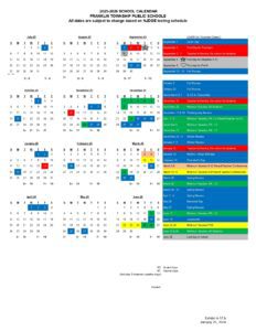 Franklin Township Public Schools Calendar
