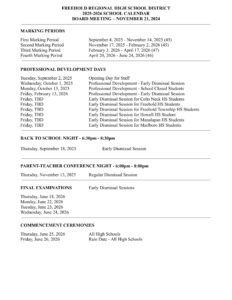 Freehold Regional High School District