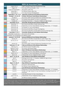 Franklin Pierce Schools Calendar