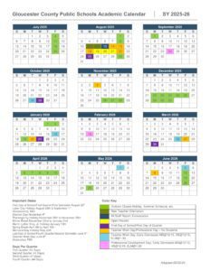 Gloucester County Public Schools CALENDAR