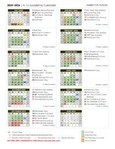 Joseph City School District CALENDAR
