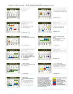 Keyport Public Schools Calendar