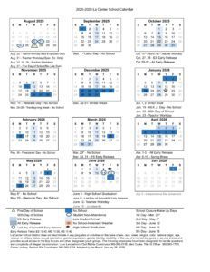 La Center school district calendar