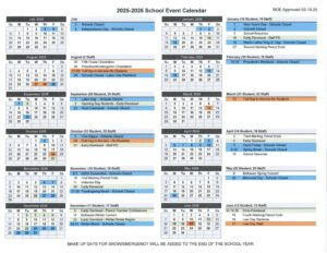 Linwood Public Schools calendar