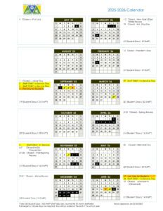 Mercer County Technical Schools Calendar