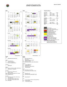 PVUSD Palo Verde USD School Calendar