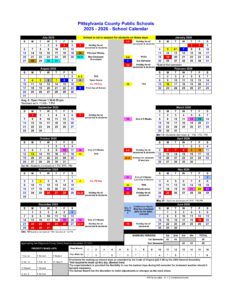 Pittsylvania County Schools Calendar