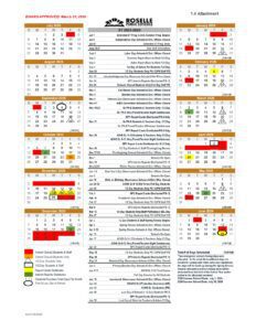 ROSELLE PUBLIC SCHOOLS calendar