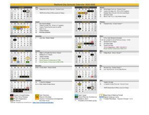 Radford City Schools CALENDAR