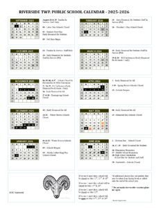 riverside township school district calendar
