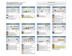 Roxbury Public Schools Calendar