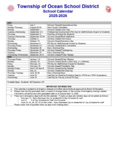 Township of Ocean School District